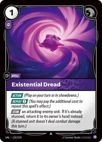UNL 134/219 - Existential Dread