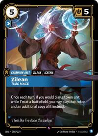 UNL 086/219 - Zilean - Time Mage