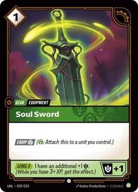 UNL 039/219 - Soul Sword