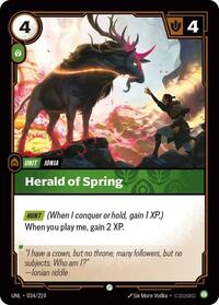 UNL 034/219 - Herald of Spring