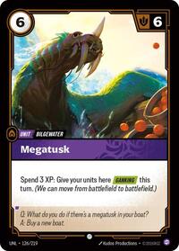 UNL 126/219 - Megatusk