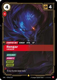 UNL 024a/219 - Rengar - Unseen (Alternate Art)