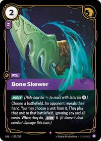 UNL 139/219 - Bone Skewer