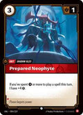 UNL 004/219 - Prepared Neophyte