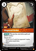 UNL 103/219 - Disposal Order