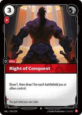UNL 015/219 - Right of Conquest