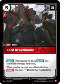 UNL 012/219 - Lord Broadmane