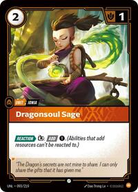 UNL 093/219 - Dragonsoul Sage