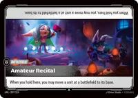 UNL 207/219 - Amateur Recital