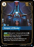 UNL 081/219 - Keeper of Masks
