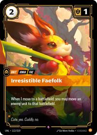 UNL 112/219 - Irresistible Faefolk