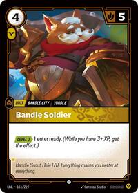 UNL 151/219 - Bandle Soldier