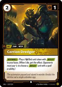 UNL 153/219 - Carrion Dredger