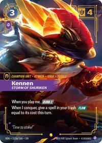 VEN 113a/166 - Kennen, Storm of Shuriken (Alternate Art)