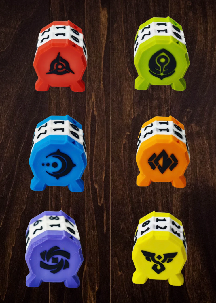 Riftbound Domain Point Tracker — Dual Dial Counter